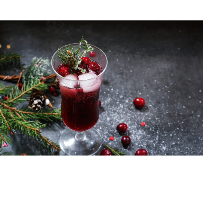 Christmas Sangria in a Jar