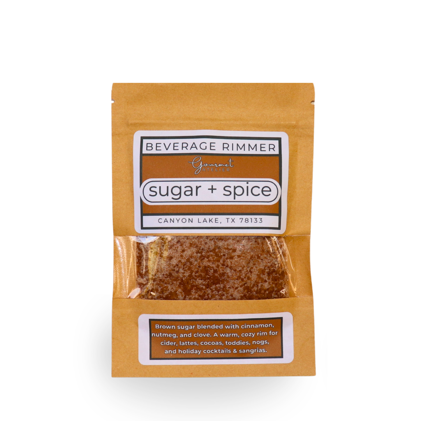 Sugar + Spice Beverage Rimmer Packet (2oz)