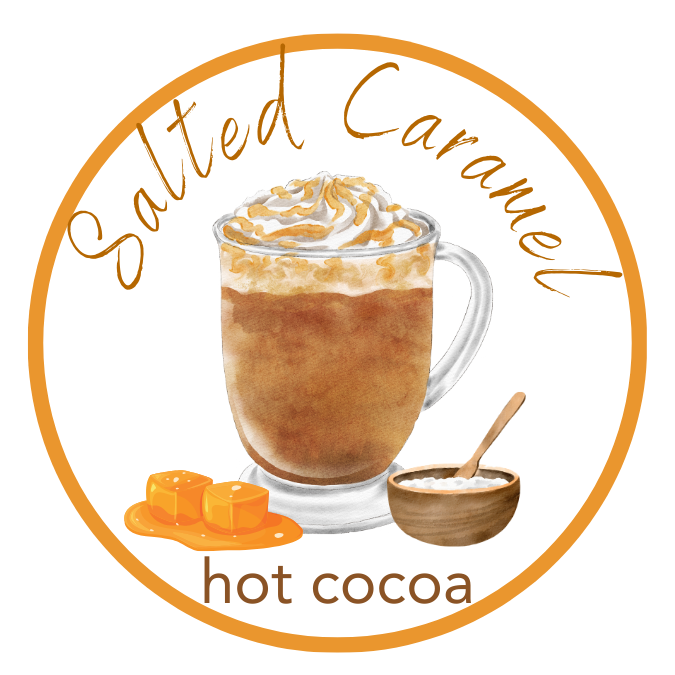 Salted Caramel Hot Cocoa Tube