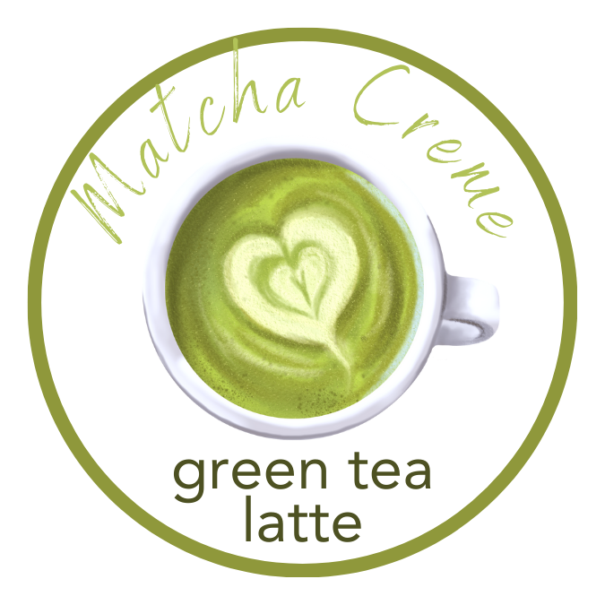 Matcha Creme Latte Tube