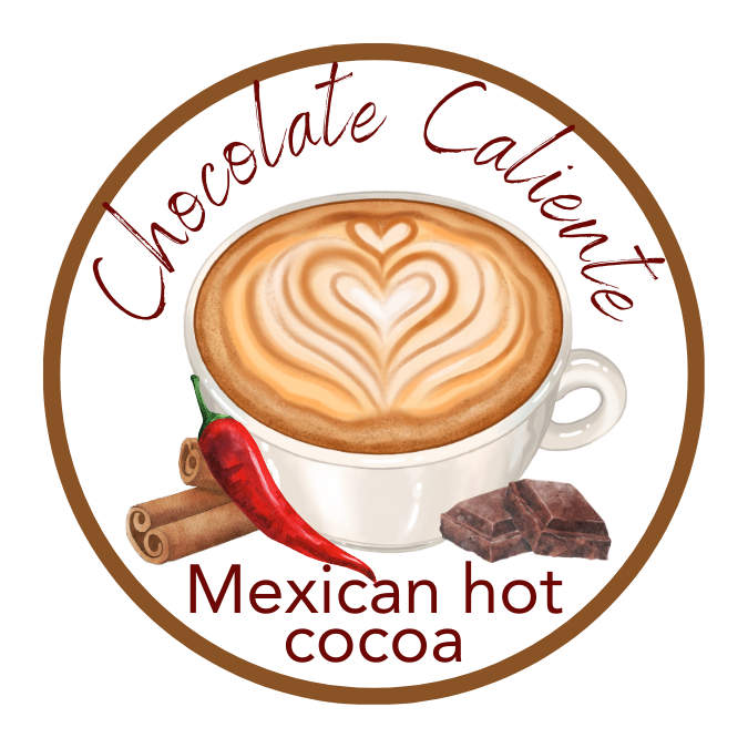 Chocolate Caliente Mexican Hot Cocoa Tube