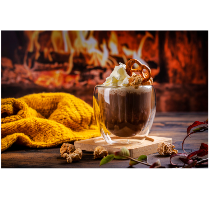 Salted Caramel Hot Cocoa Tube