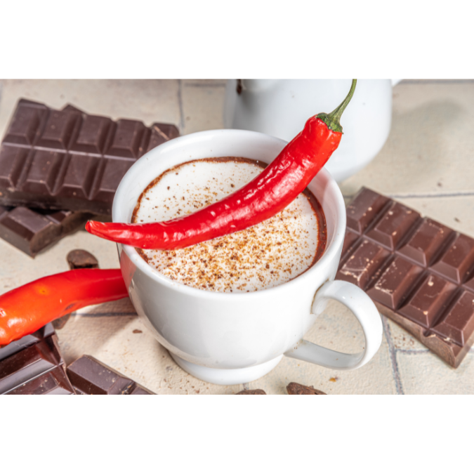 Chocolate Caliente Mexican Hot Cocoa Tube