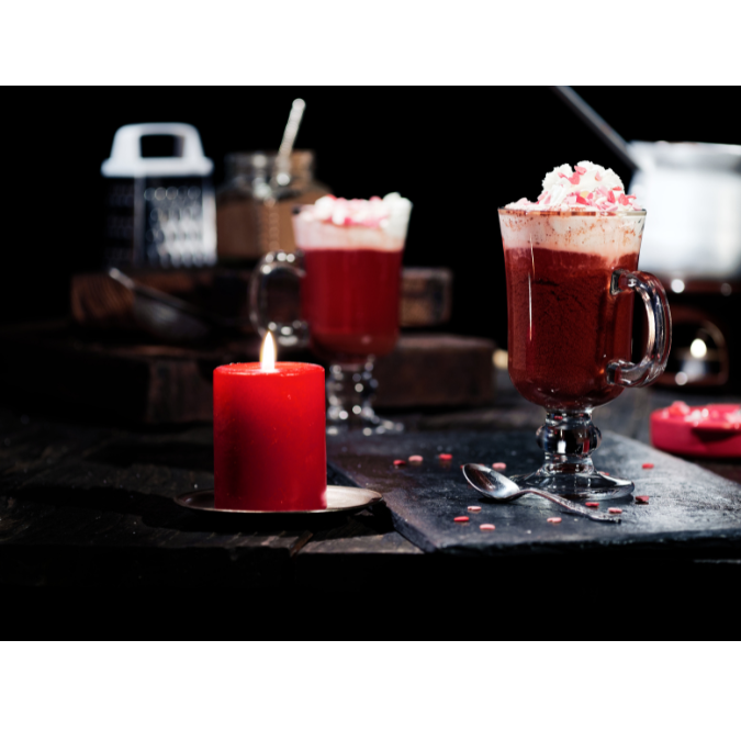 Red Velvet Hot Cocoa Tube