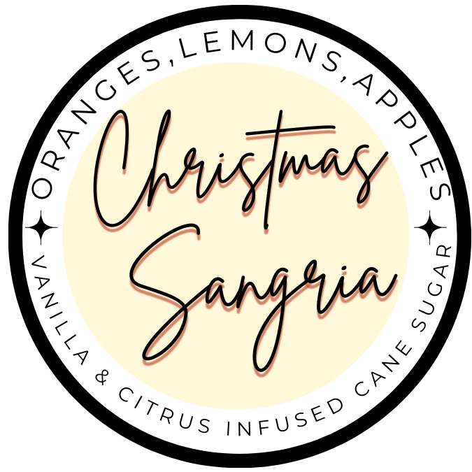 Christmas Sangria in a Jar