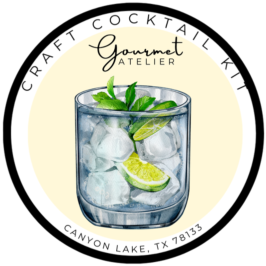 Gin and Tonic Craft Cocktail