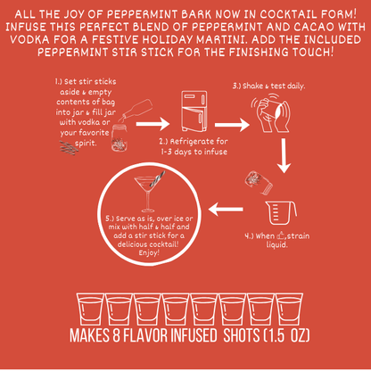 Peppermint Bark Craft Cocktail Kit
