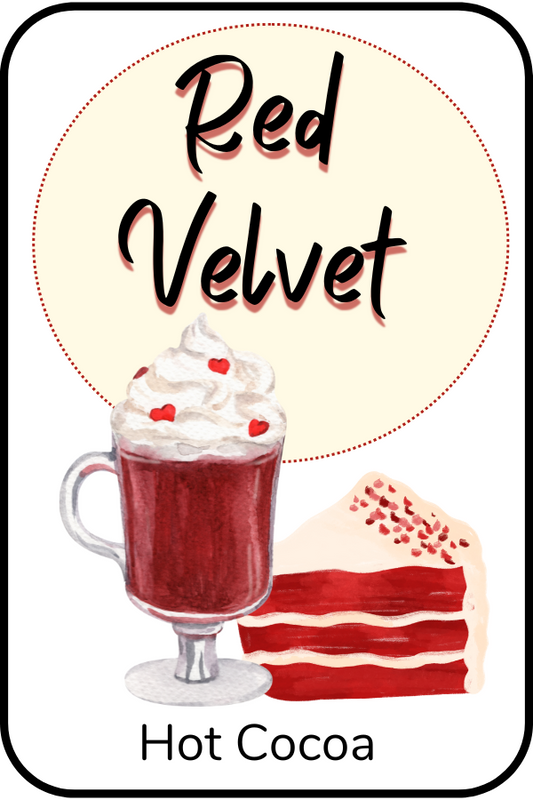 Red Velvet Hot Cocoa Multi-serve Jar