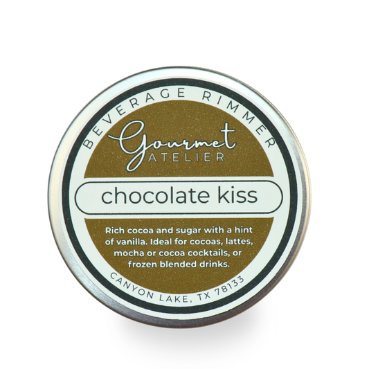 Chocolate Kiss Beverage Rimmer Tin