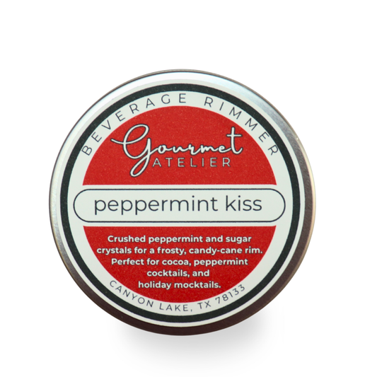 Peppermint Kiss Beverage Rimmer Tin