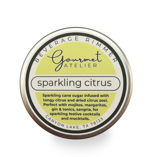Sparkling Citrus Beverage Rimmer Tin