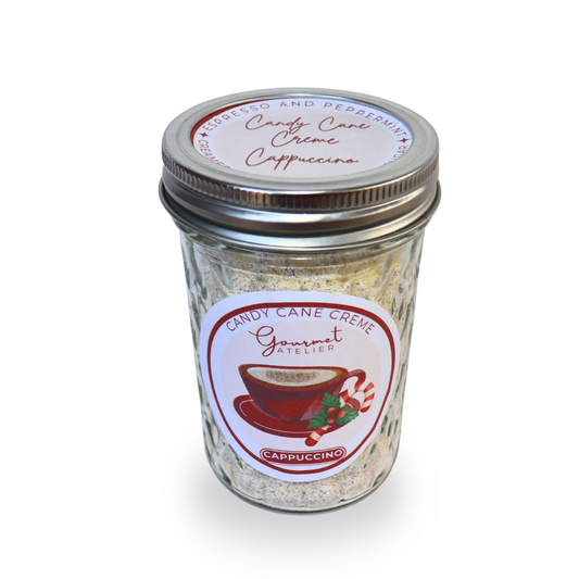 Candy Cane Cappuccino Multi-Serve Jar