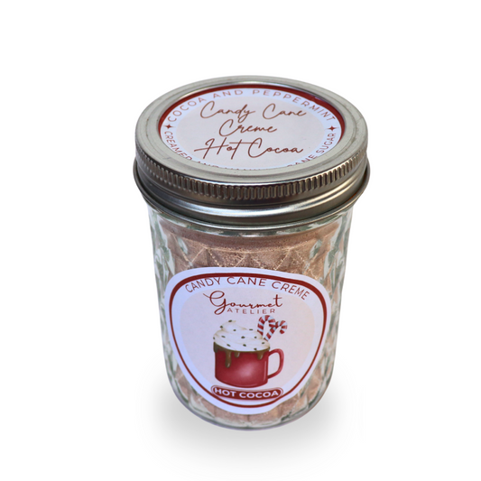 Candy Cane Creme Hot Cocoa Multi-serve Jar