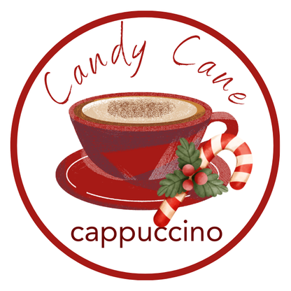 Candy Cane Cappuccino Tube