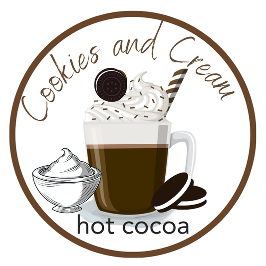 Cookies and Cream Hot Cocoa Tube