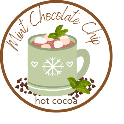 Mint Chocolate Chip Hot Cocoa