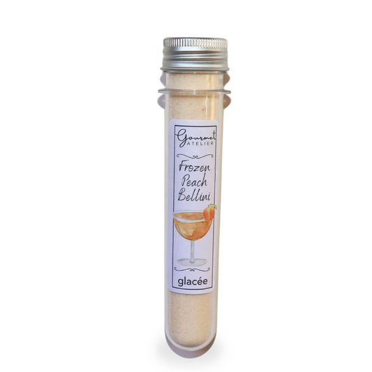 Frozen Peach Bellini Glacée Tube