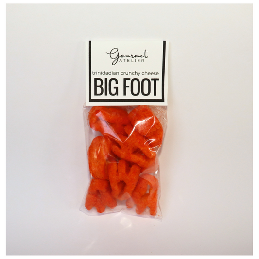 trinidadian crunchy cheese BIG FOOT