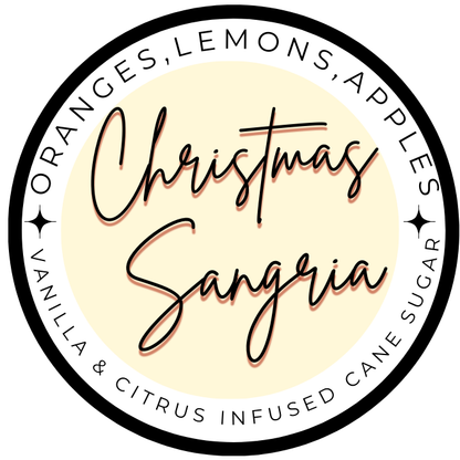 Christmas Sangria in a Jar