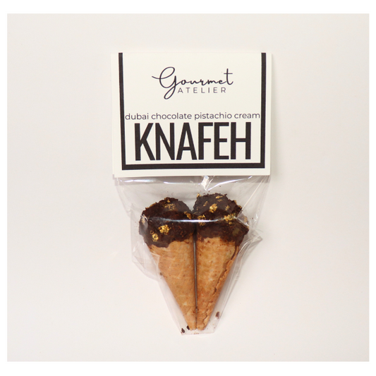 dubai chocolate pistachio cream KNAFEH